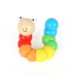 Mastermind Toys Baby Wooden Wiggly Worm Fashion