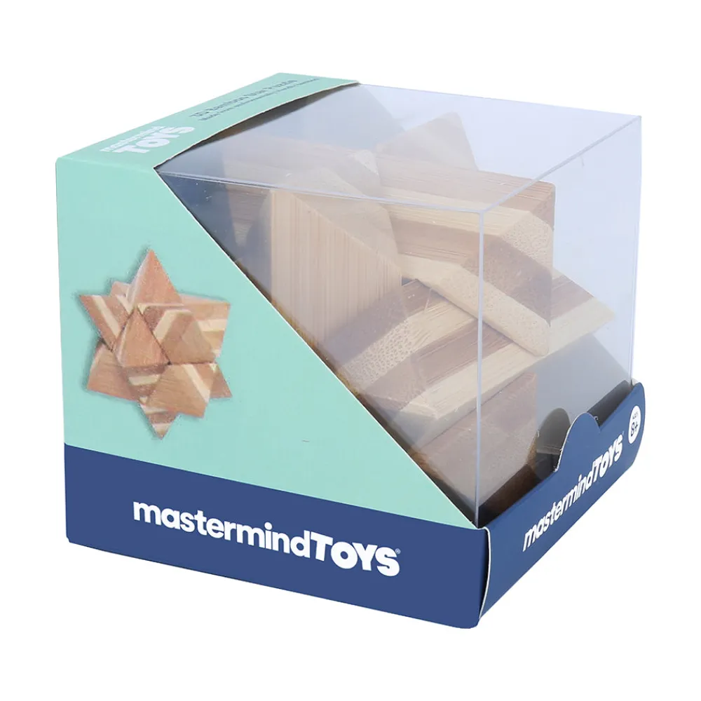 MI Toys International Ltd Mastermind Toys 3D Bamboo Star Puzzle Outlet