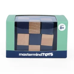 MI Toys International Ltd Mastermind Toys 3D Mini Wooden Checkered Cube Puzzle Online