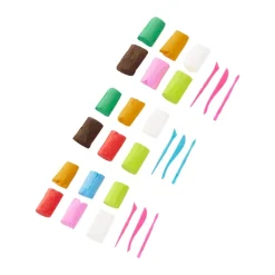 KAS GLOBAL TRADING PTY LIMITED Mastermind Toys Light Clay Kit Food Assorted Fashion