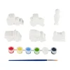 KAS GLOBAL TRADING PTY LIMITED Mastermind Toys Paint Your Own Vehicle Set 13 Pieces Clearance
