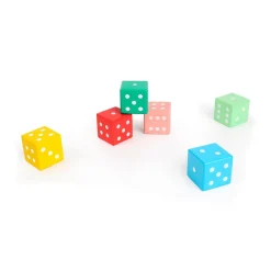 Made By Mastermind Toys Mastermind Toys Roll With It! Wooden Dice 6 Piece Set Discount