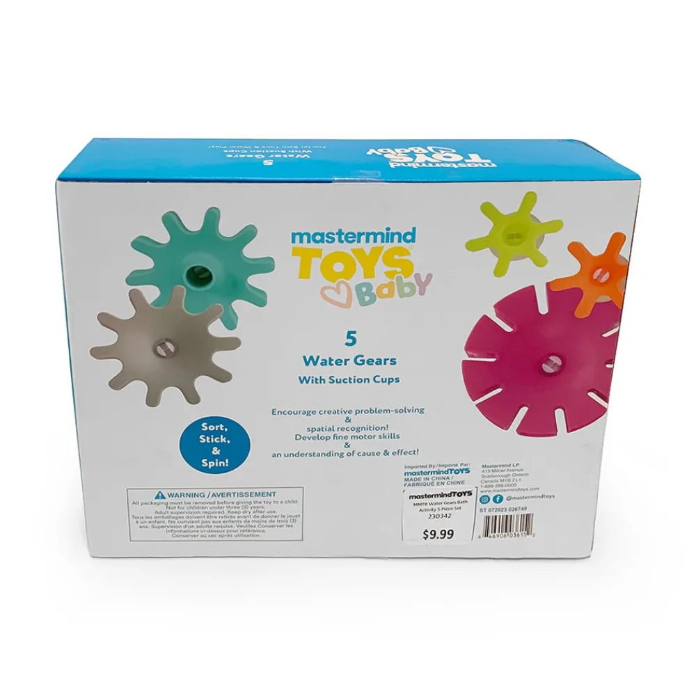 CRSA Global Logistics Inc. Mastermind Toys Water Gears Bath Activity 5 Piece Set Discount