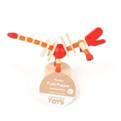 Made By Mastermind Toys Mastermind Toys Wooden Push Puppet Assorted Sale