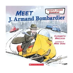 Mastermind Toys Meet J. Armand Bombardier Book New
