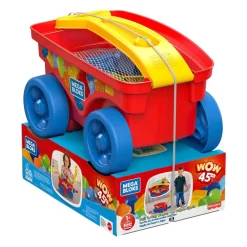 Mega Bloks Pull 'N Play Wagon Outlet
