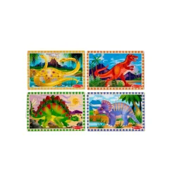 Melissa and Doug Melissa & Doug Dinosaurs Puzzles in a Box Best