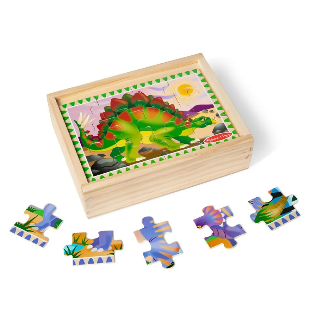 Melissa and Doug Melissa & Doug Dinosaurs Puzzles in a Box Best