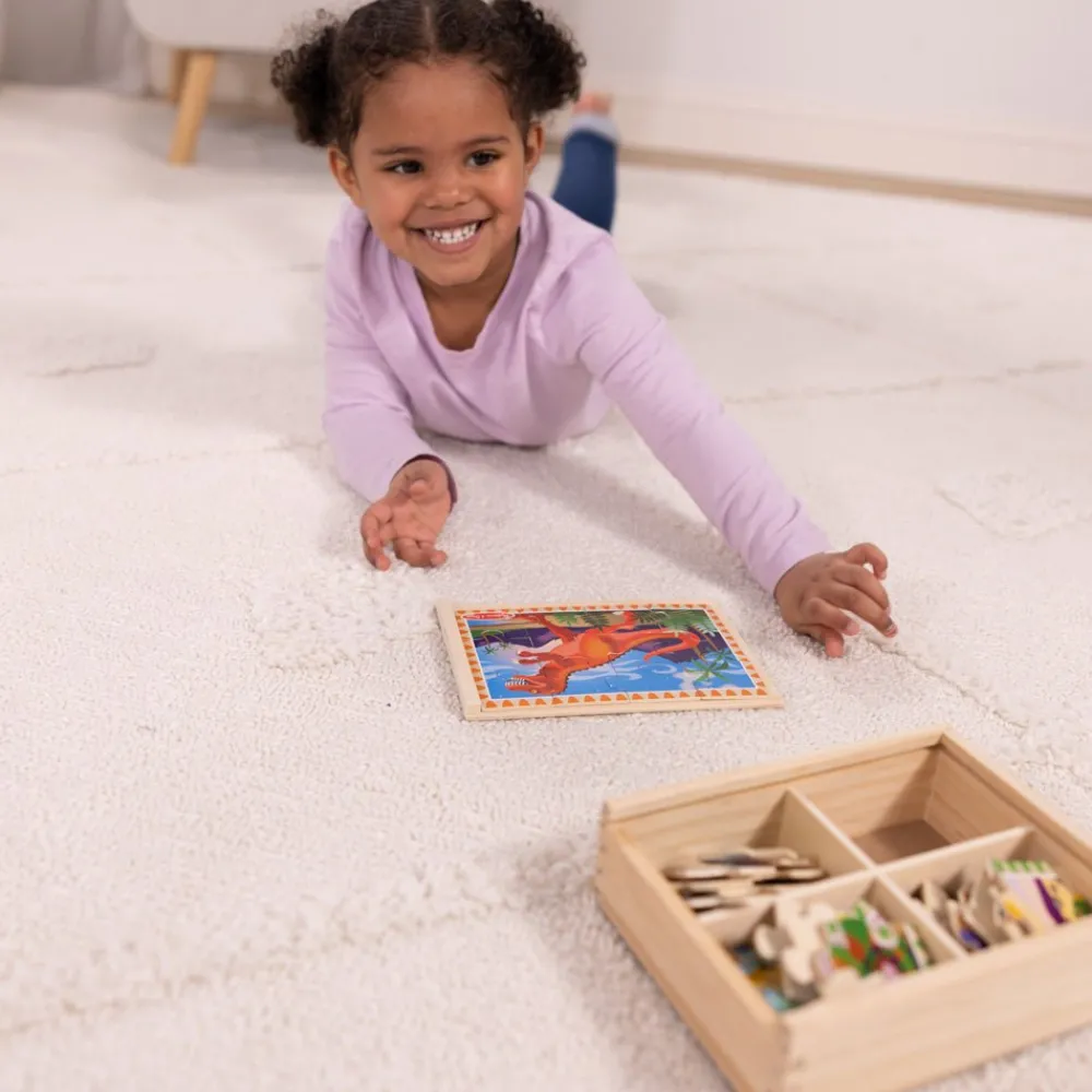 Melissa and Doug Melissa & Doug Dinosaurs Puzzles in a Box Best