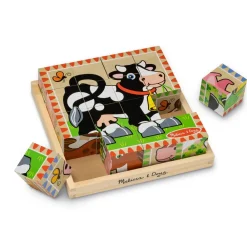 Melissa and Doug Melissa & Doug Farm Cube Puzzle - 16 Pieces Best