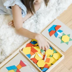 Melissa and Doug Melissa & Doug Pattern Blocks and Boards Sale