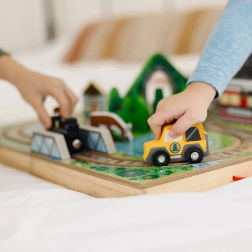 Melissa and Doug Melissa & Doug Take-Along Railroad Sale