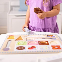 Melissa & Doug, LLC Melissa & Doug Wooden Magnetic IceCream Puzzle Discount