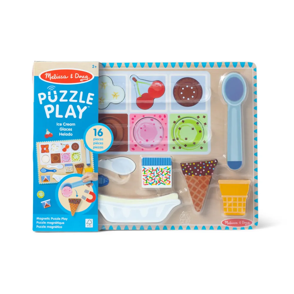Melissa & Doug, LLC Melissa & Doug Wooden Magnetic IceCream Puzzle Discount