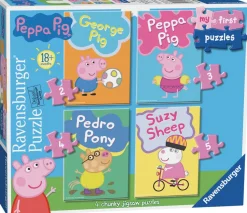 Ravensburger MFP Peppa Pig 2, 3, 4, 5 pc Puzzles Clearance