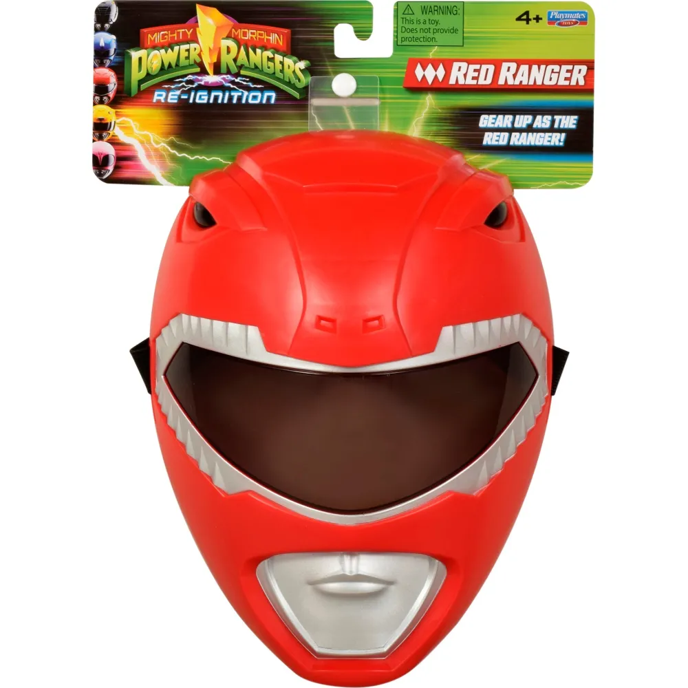 Imports Dragon Inc. Mighty Morphin Power Rangers - Red Ranger Mask Clearance
