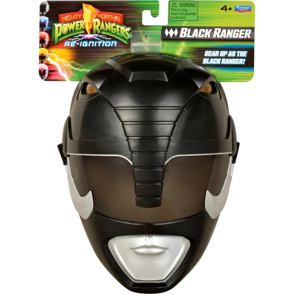 Imports Dragon Inc. Mighty Morphin Power Rangers - Black Ranger Mask Best