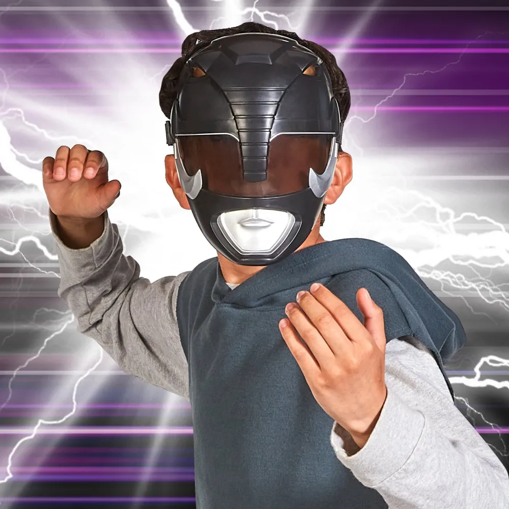 Imports Dragon Inc. Mighty Morphin Power Rangers - Black Ranger Mask Best