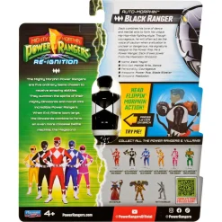Imports Dragon Inc. Mighty Morphin Power Rangers - Black Ranger Figure New