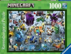 Ravensburger Minecraft - Mobs CHALLENGE 1000 pc Puzzle Outlet
