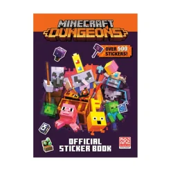 Penguin Random House Canada Limited Minecraft Official Dungeons Sticker Book Clearance