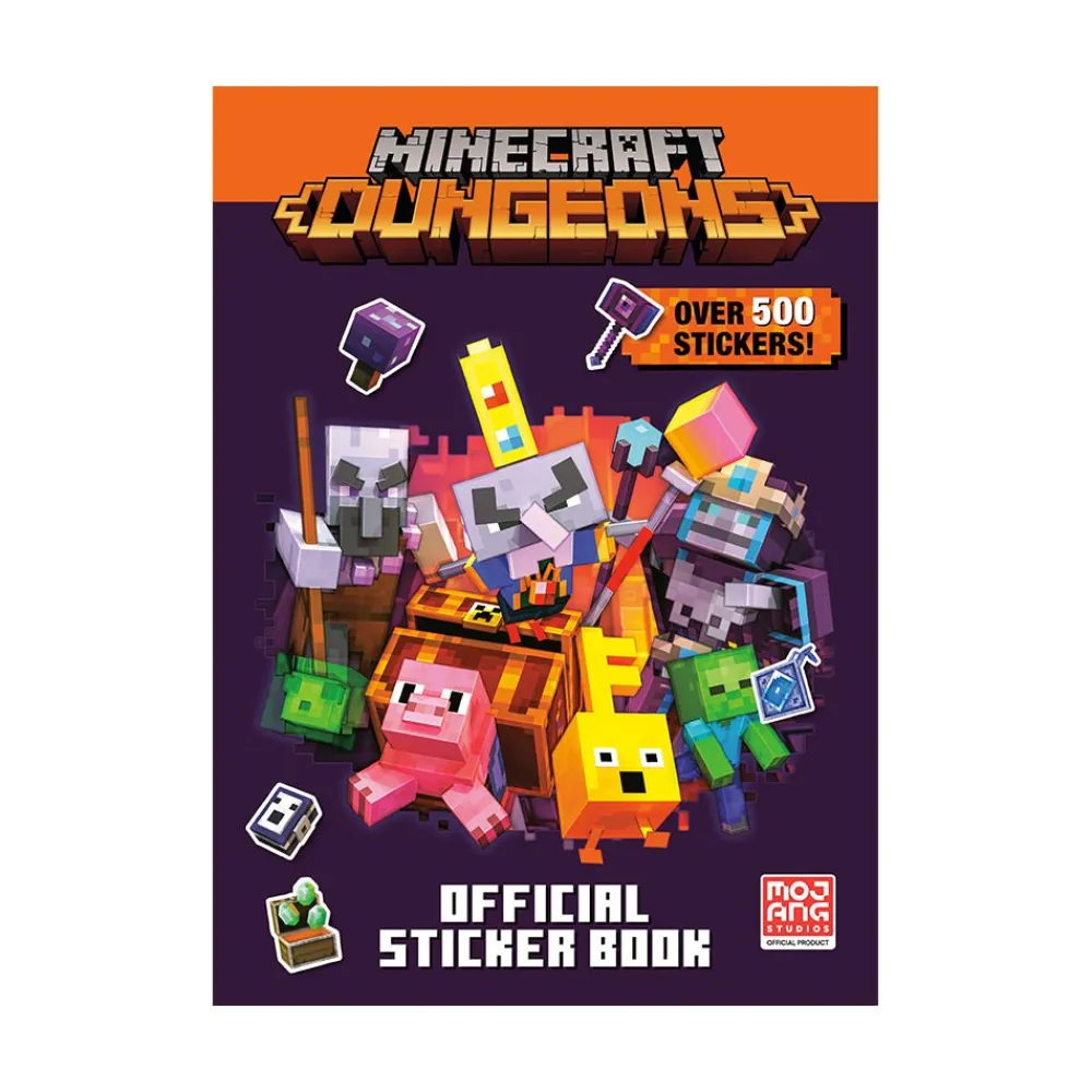 Penguin Random House Canada Limited Minecraft Official Dungeons Sticker Book Clearance