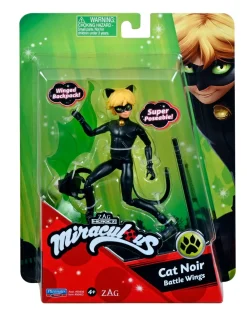Imports Dragon Inc. Miraculous Moment Small Cat Noir Battle Doll Fashion