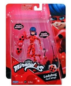 Imports Dragon Inc. Miraculous Moment Small Ladybug Paris Wings Doll Sale