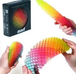 Mastermind Toys Morf Fidget Worm Rainbow Big Sale