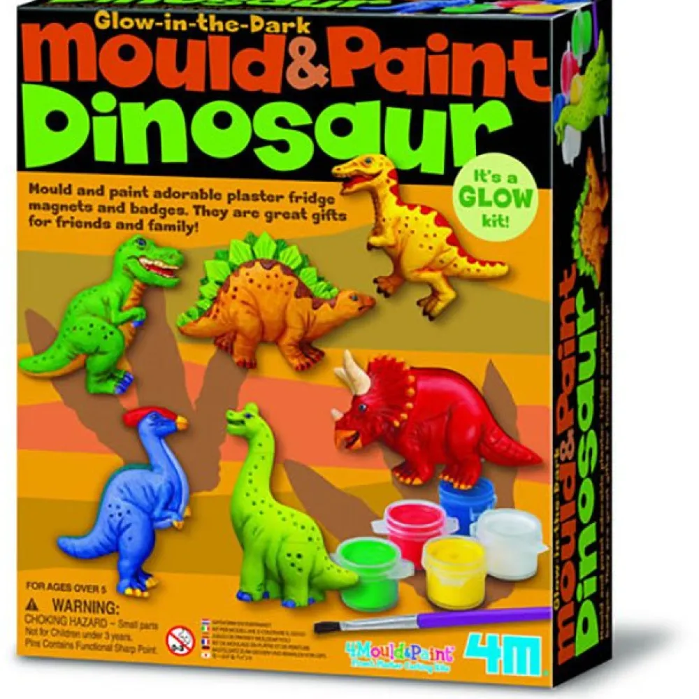 4M Industrial Development Limited Mould and Paint Glow Dino Hot