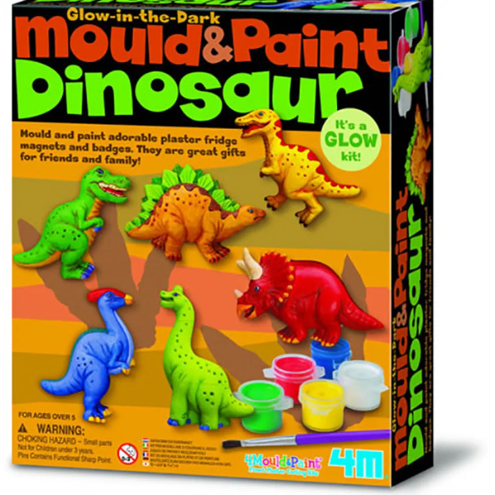 4M Industrial Development Limited Mould and Paint Glow Dino Hot