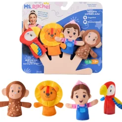 Ms. Rachel Zoo Song Finger Puppet Set Online