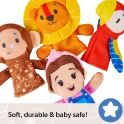 Ms. Rachel Zoo Song Finger Puppet Set Online