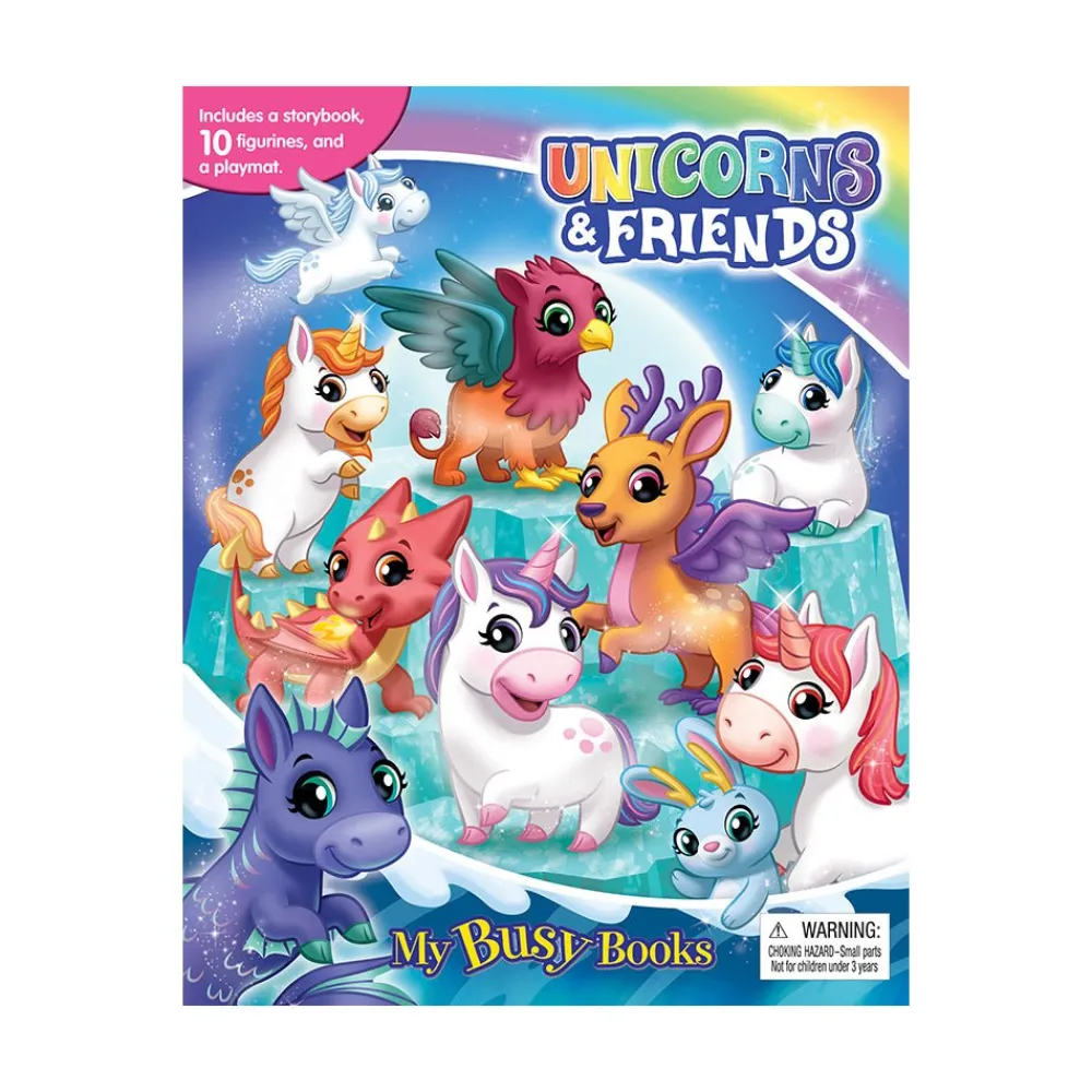 EDITIONS PHIDAL INC. My Busy Books Unicorns & Friends Fashion
