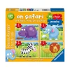 Ravensburger USA, Inc. My First Puzzles On Safari 2-5pc Puzzles New