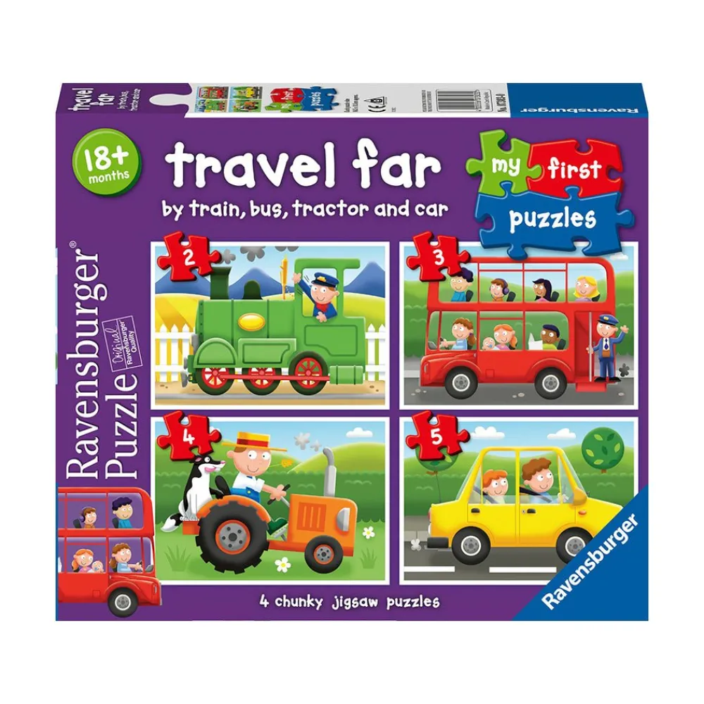 Ravensburger USA, Inc. My First Puzzles Travel Far 2-5pc Puzzles Discount