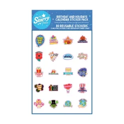Mastermind Toys My Starry Chart B-day Holiday Calendar Stickers Clearance