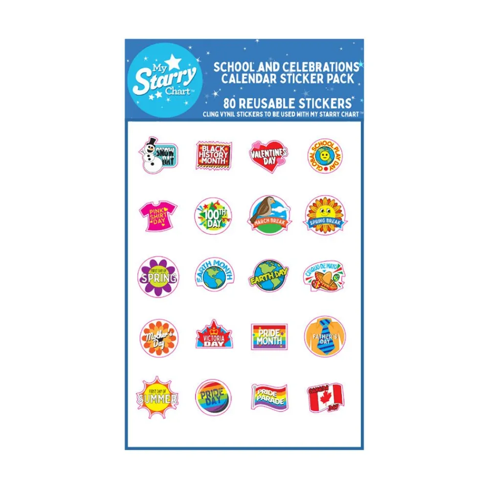 Mastermind Toys My Starry Chart Celebration Calendar Stickers Outlet