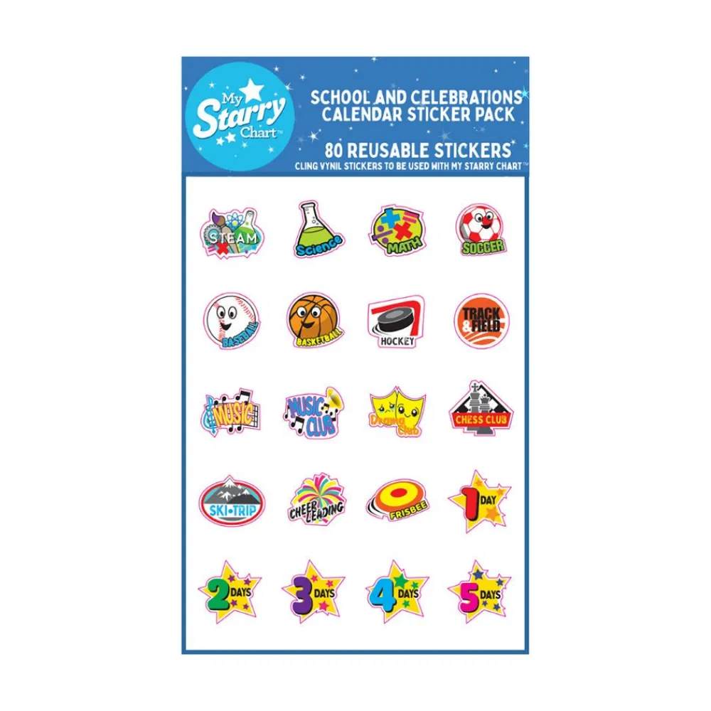 Mastermind Toys My Starry Chart Celebration Calendar Stickers Outlet