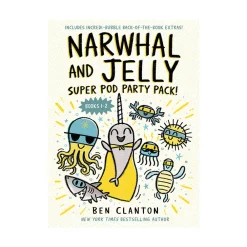 Penguin Random House Canada Limited Narwhal and Jelly: Super Pod Party Pack! Discount