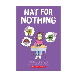 Scholastic Canada Ltd. Nat for Nothing: A Graphic Novel (Nat Enough #4) Clearance