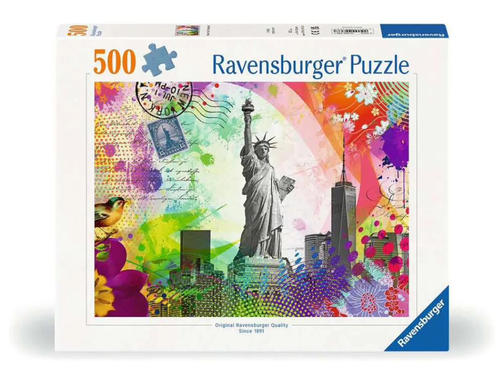 Ravensburger New York Postcard 500 Pc Puzzle Hot
