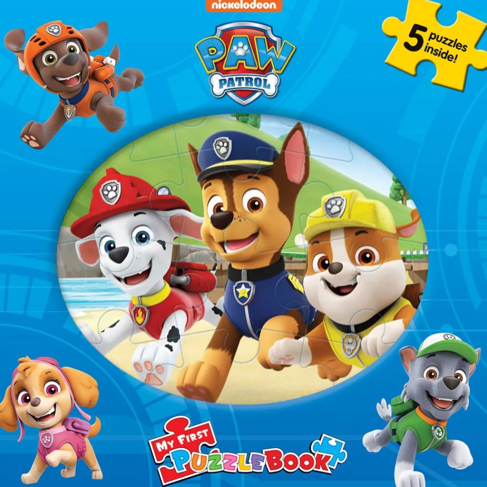 EDITIONS PHIDAL INC. Nick Paw Patrol My First Puzzle Book Best