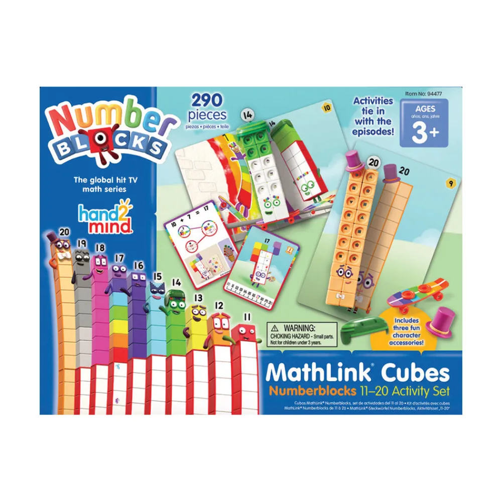 Learning Resources Numberblocks 11?€?20 Active Set with MathLink Cubes Outlet
