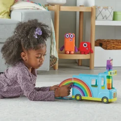 Learning Resources Numberblocks Counting Rainbow Bus New