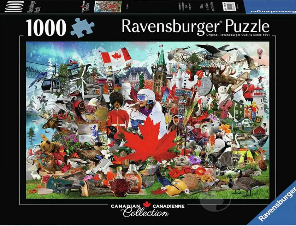 Ravensburger Oh, Canada! 1000 pc Puzzle Fashion