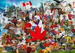 Ravensburger Oh, Canada! 1000 pc Puzzle Fashion