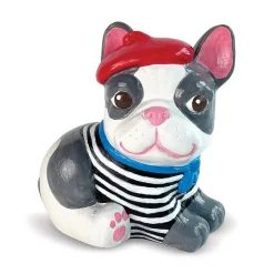 Bright Stripes Paint A Pet- Frenchie Best