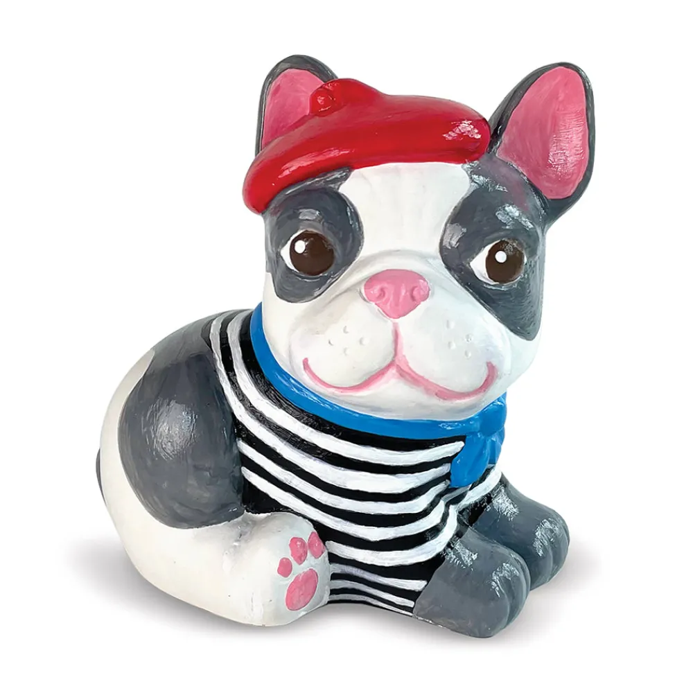 Bright Stripes Paint A Pet- Frenchie Best