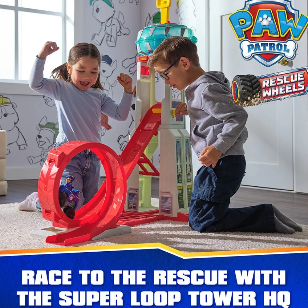 Spin Master Toys Far East Limited Paw Patrol Rescue Wheels Tower Online